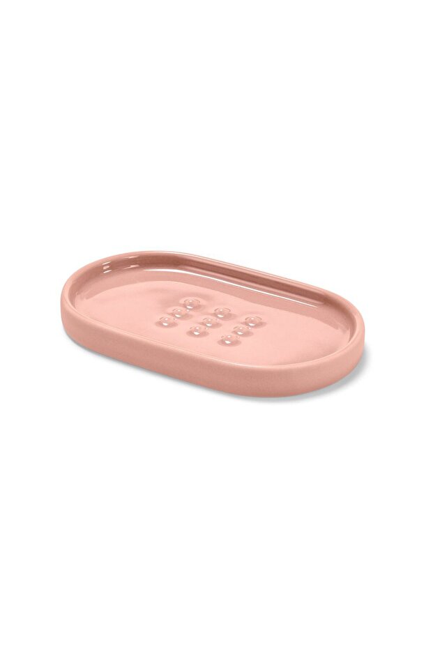 طبق الصابون، وردي - 2