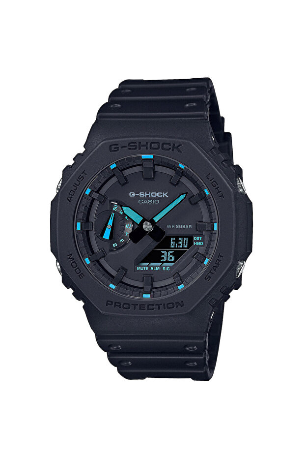 Ανδρικό ρολόι Casio GA-2100-1A2ER, Quartz, 45mm, 20ATM - 1