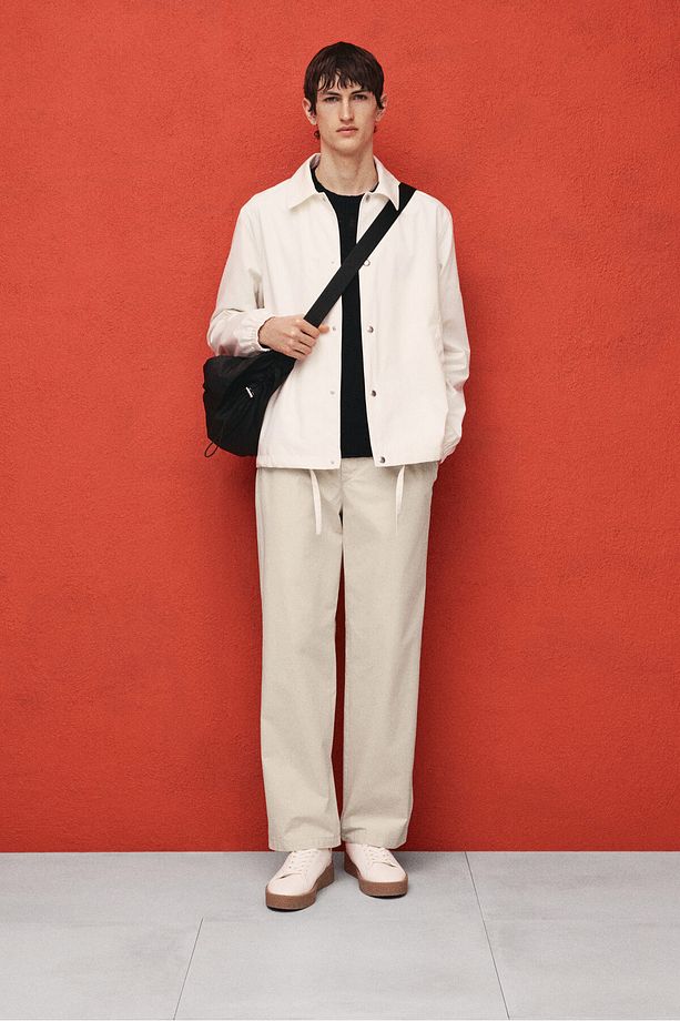 Poplin Pantolon Relaxed Fit - 1
