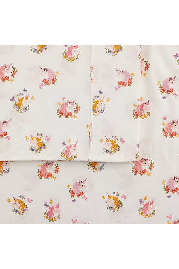 Kids Sheet | طقم شراشف أطفال قطن 100% مفرد صغير 3 قطع