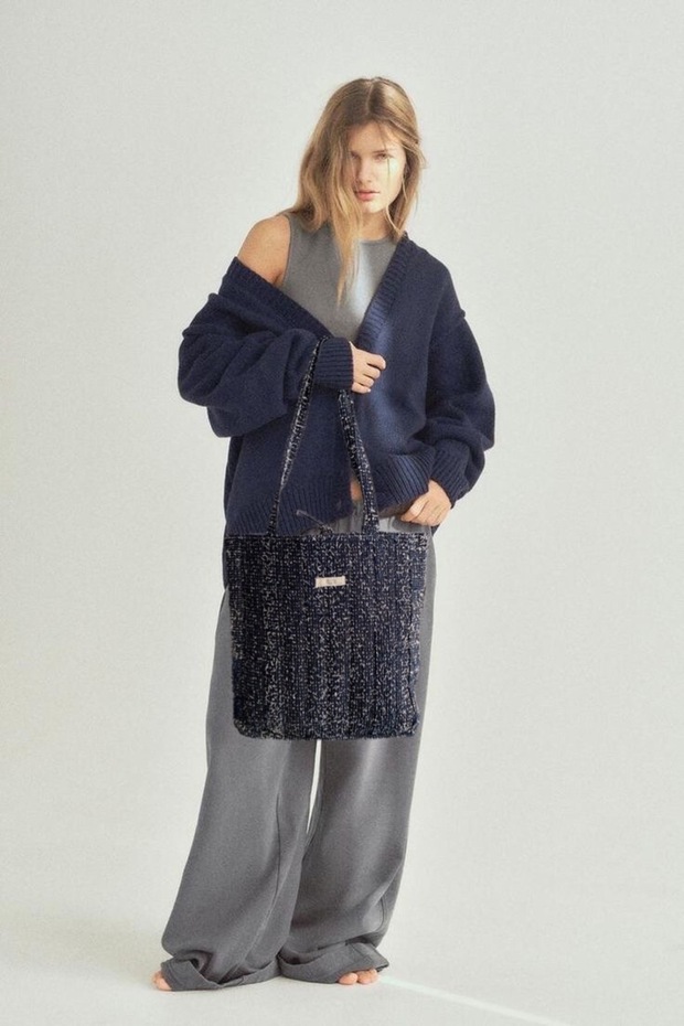 Denim Tote Çanta