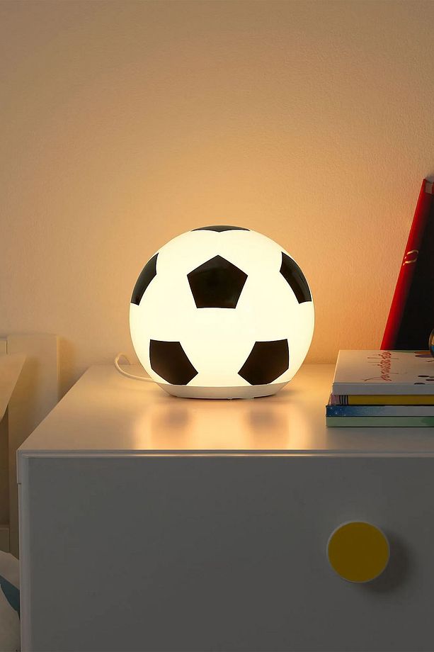 Futbol Topu Şekilli Masa Lambası Gece Lambası 17cm 200Lm JA051 - 2