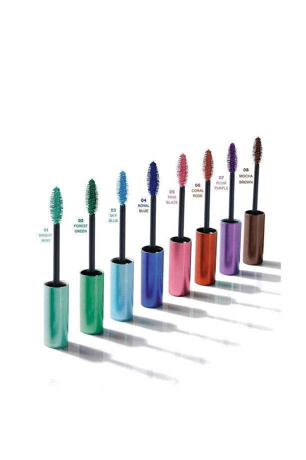 Flash Lash Colored Mascara 08 Mocha Brown Renkli Maskara 9 ml - 4