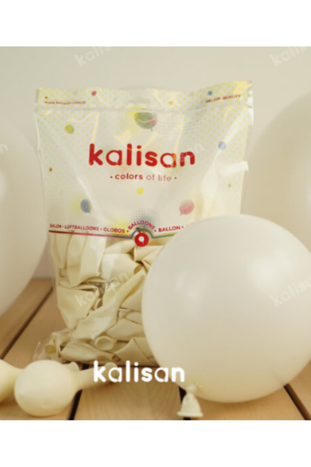 Kalisan Balloon 12 Inch Decoration Balloon 100 Pack