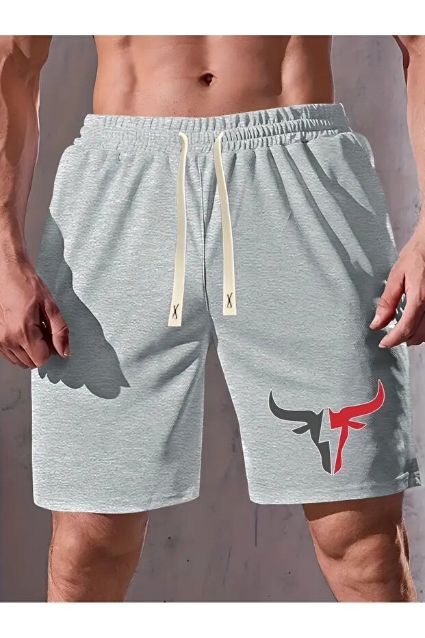 Men's Printed Cotton Shorts - Relaxed Fit Men's Shorts