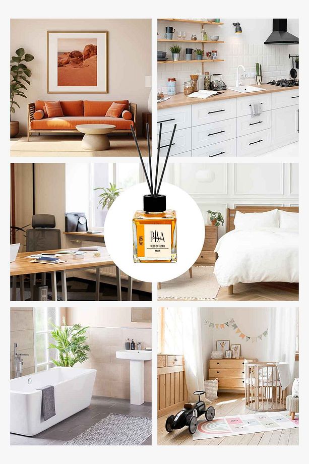 Kavun Çubuklu Oda Kokusu Melon Reed Diffuser 100ml - 5