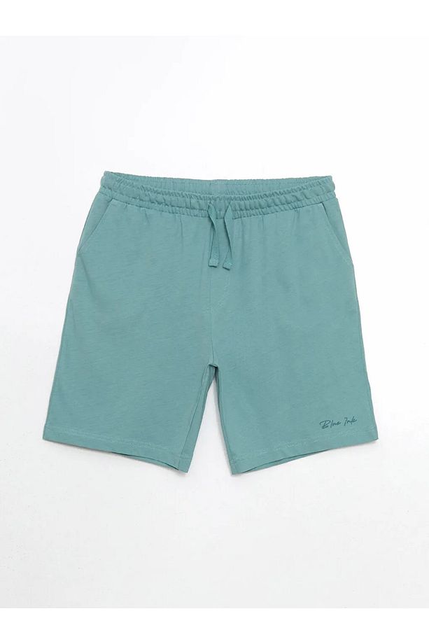 Slim Fit Erkek Pijama Alt Şort - 5