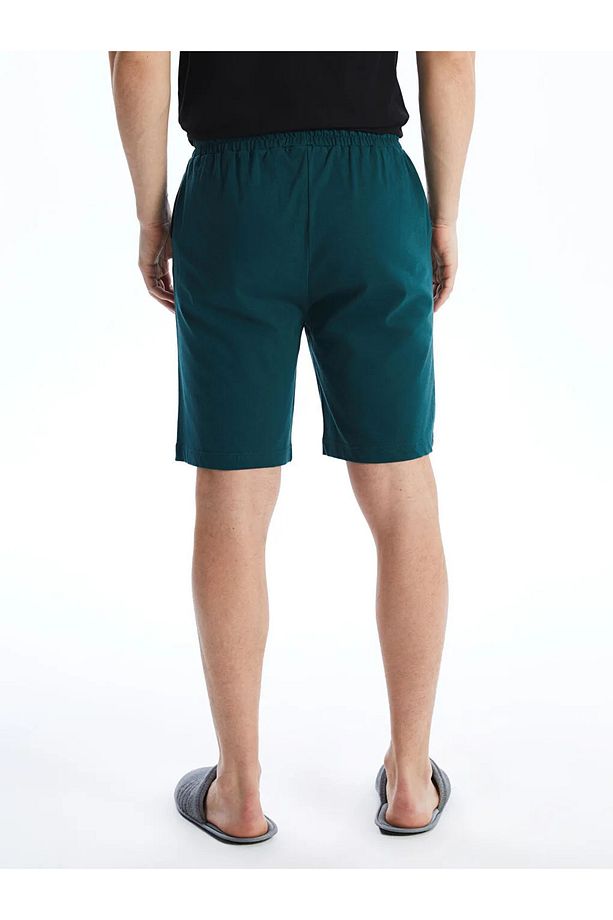 Slim Fit Erkek Pijama Alt Şort - 4