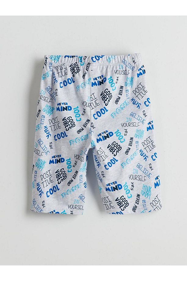 LCW Kids Beli Lastikli Erkek Çocuk Pijama Şort 2'li - 3