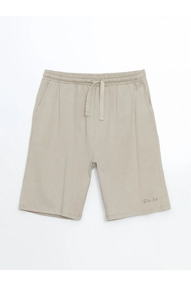 Slim Fit Erkek Pijama Alt Şort - 1