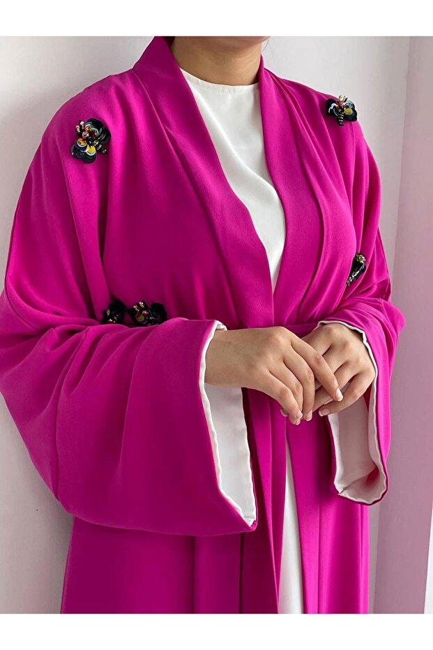 Fuşya Ebrar Abaya - 1