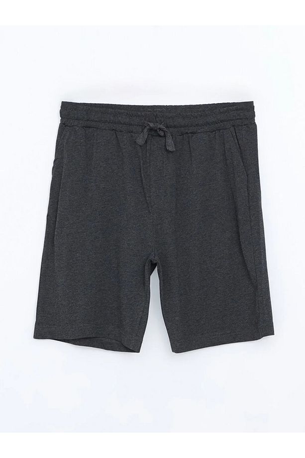 Slim Fit Erkek Pijama Alt Şort - 5