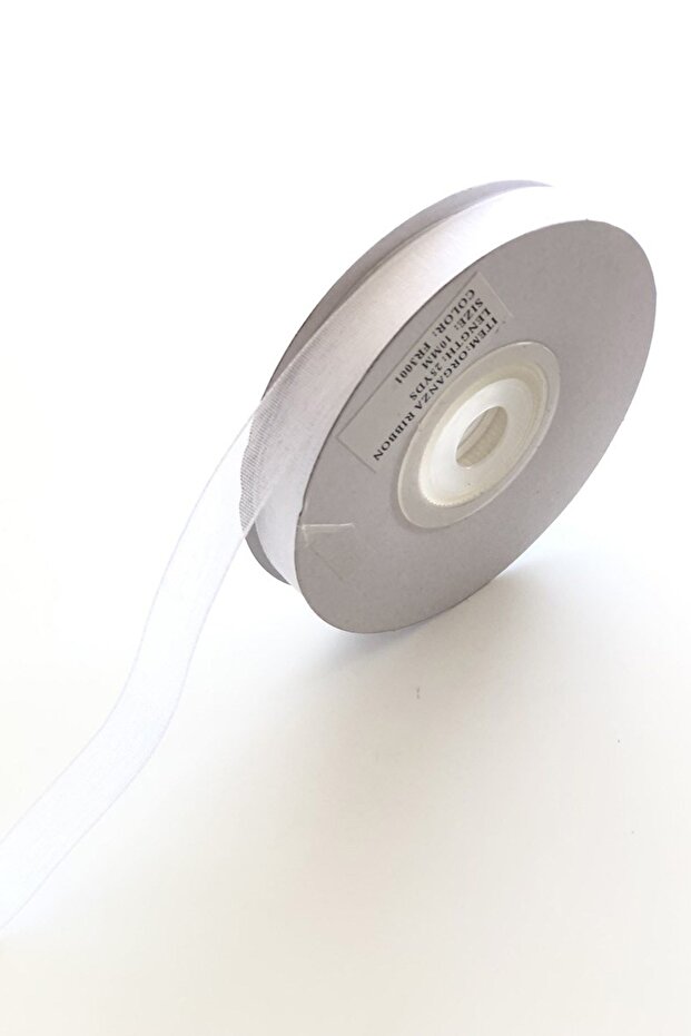 White Organza Ribbon 1 cm