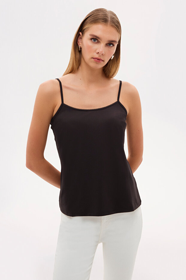 Siyah Askılı Atlet - 1