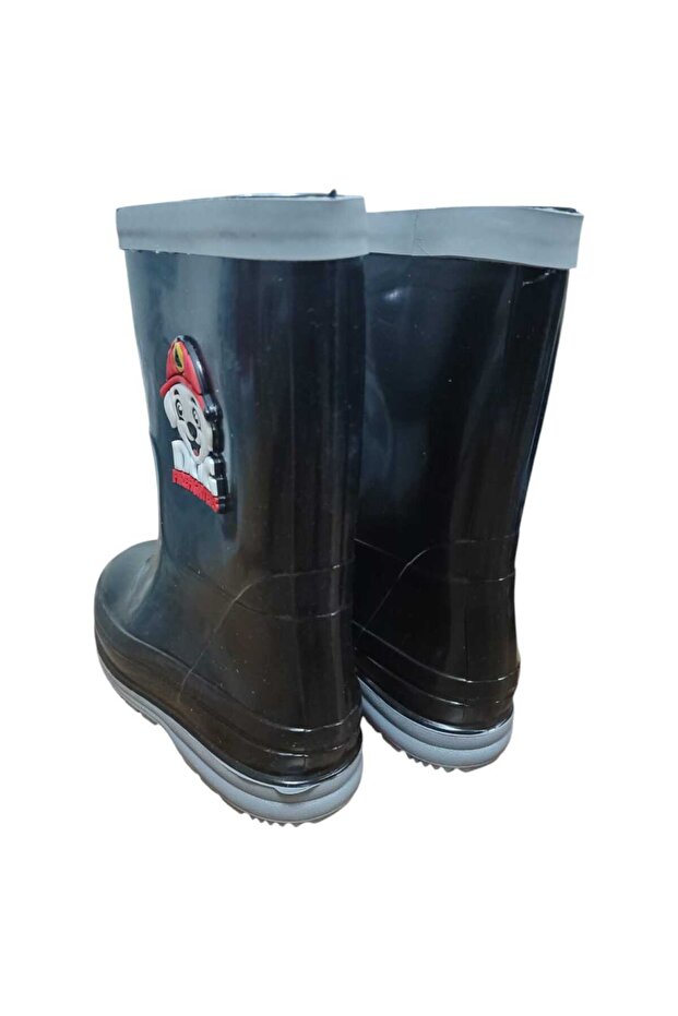 Erkek Çocuk Kışlık Içinde Çıkarılabilir Ek Çoraplı Su Geçirmez Yağmur Bot Çizme - 2