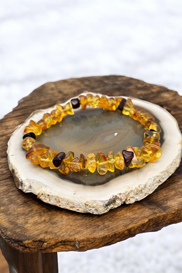 Real Amber Bracelet Unisex() (You Can Choose Your Size.)