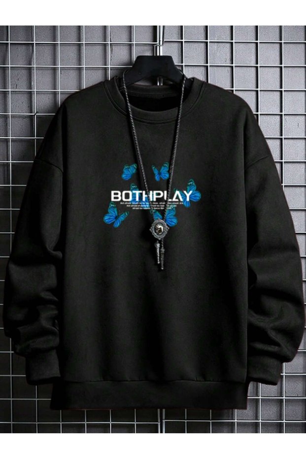 Women'S/Men's Unisex Stylish Comfortable Cotton Special Design Sweatshirt 10200