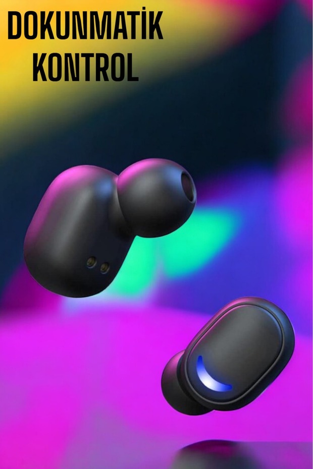 Powerbank Özellikli Kablosuz Bluetooth Kulaklık RGB Işıklı - 5