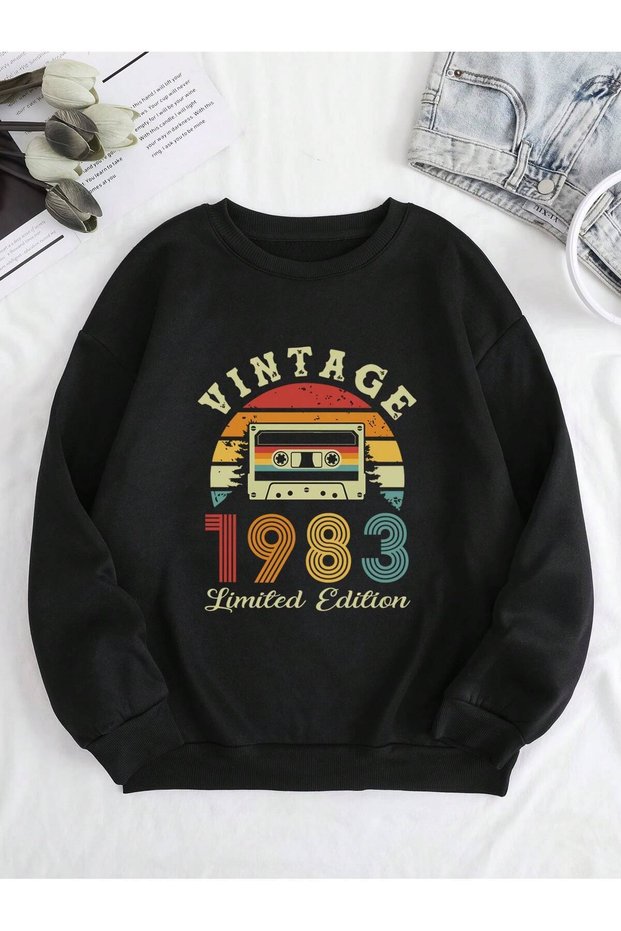 Women'S/Men's Unisex Stylish Comfortable Cotton Special Design Sweatshirt 1639