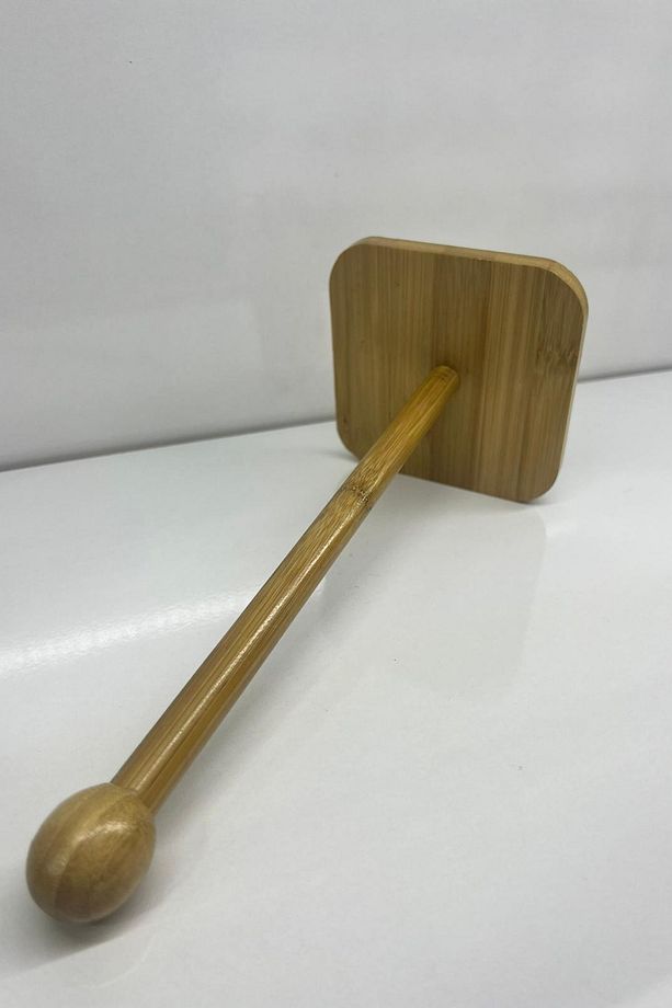 Bambu Kare Tasarım Rulo Peçetelik | Kağıt Havlu Tutucu - 2