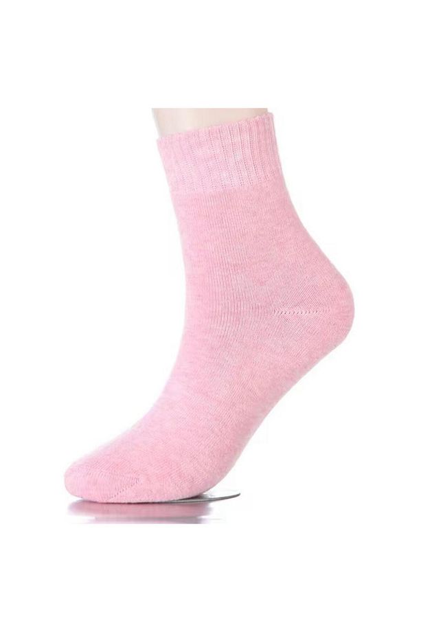 Kadın Kışlık Pamuklu Kalın Havlu Çorap Isı Emici Soft Renkler 6'çift - 6