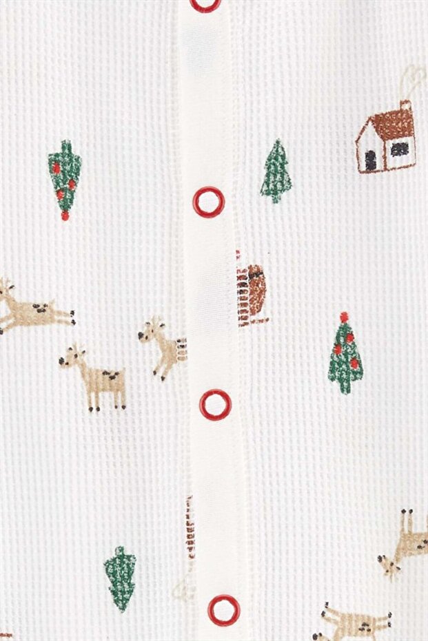 Carters Bebek Yılbaşı Temalı Tulum - 2