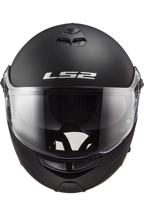 Ff325 Strobe Çene Açılır Mat Siyah Kask - 4