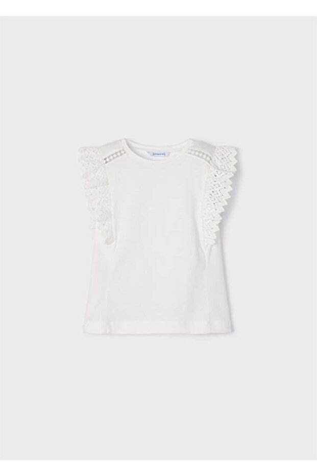 Girl's Scallop Short Sleeve T-Shirt