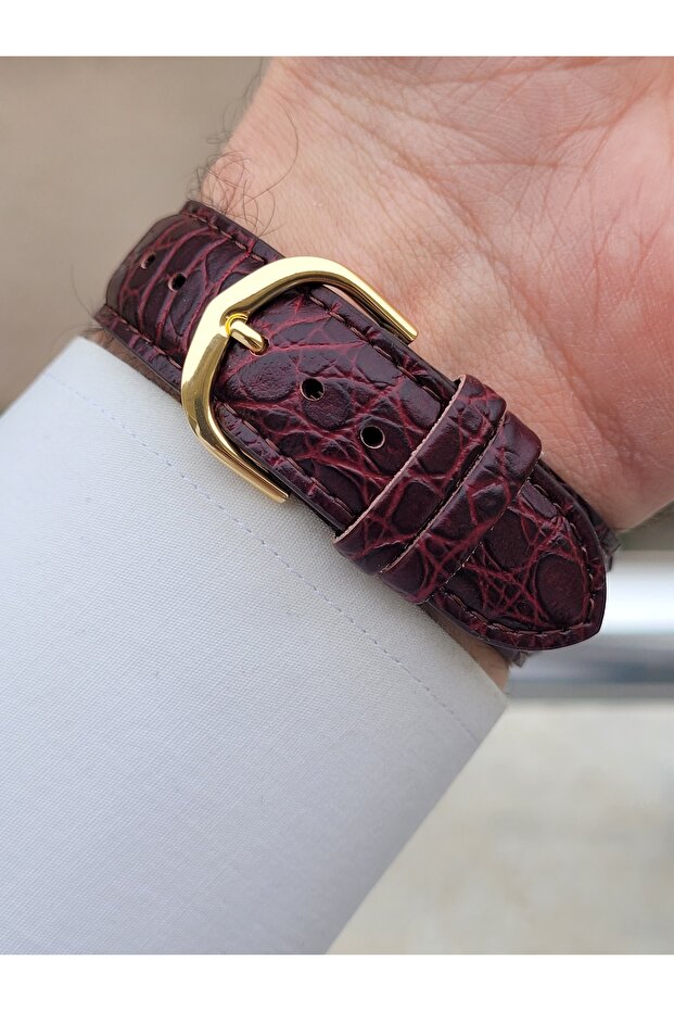 Kiremit Renk Erkek Kol Saati - 4