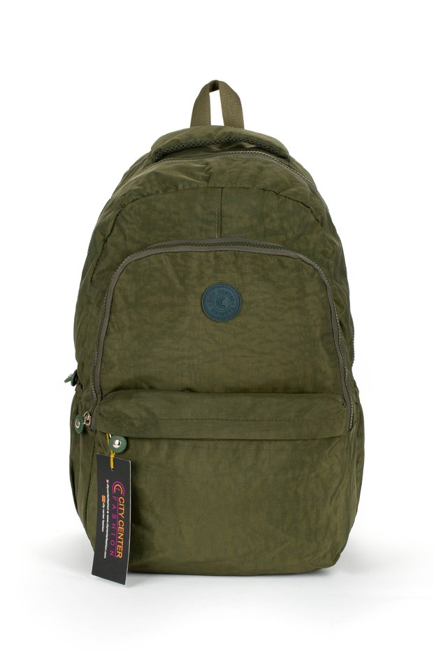 Unisex School Backpack Crinkle Waterproof Fabric Large Size Junior High School College cty-lbn-202