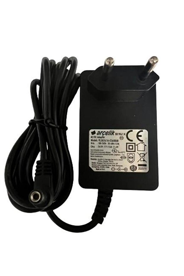 36 Volt 600 Mah Arçelik Go SD 9041K Şarjlı Dikey Süpürge Şarj Adaptörü - 1