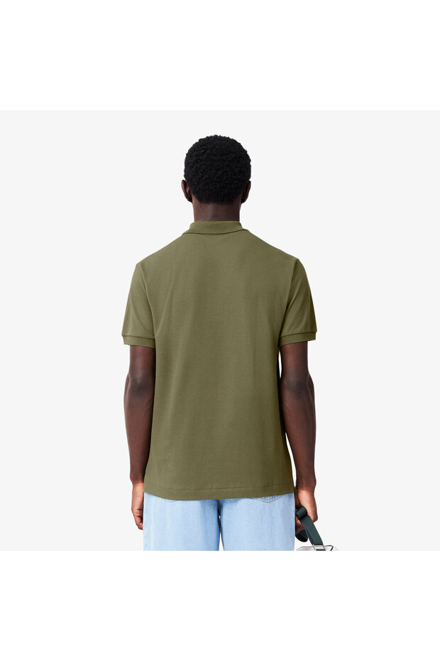 L.12.12 Erkek Classic Fit Haki Polo - 3