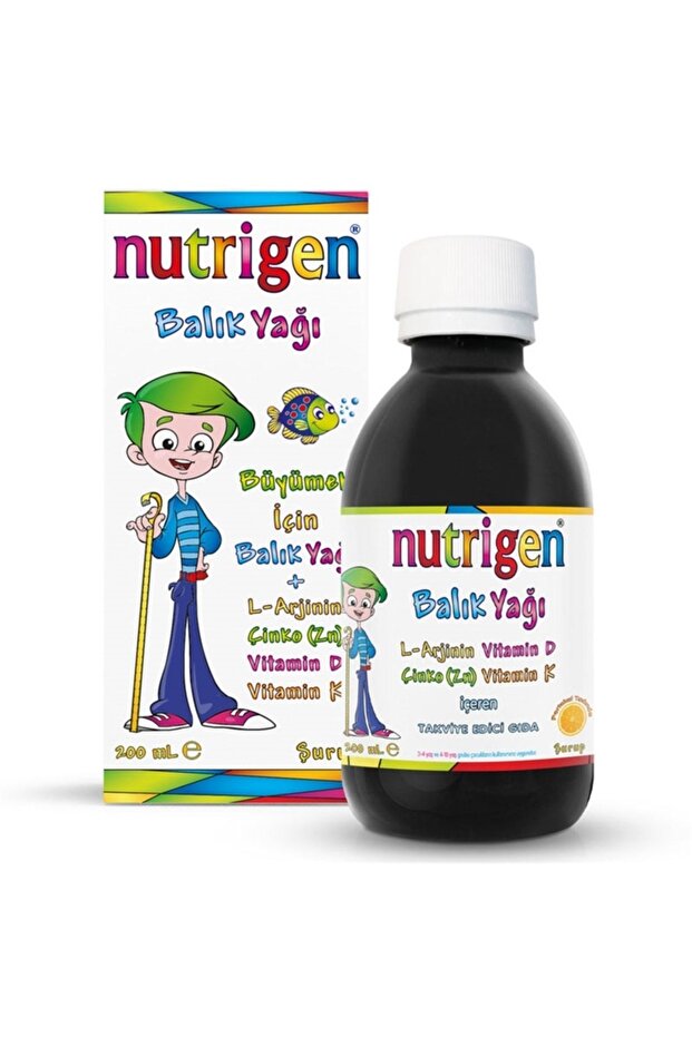 Balık Yağı Şurup 200 Ml - 1