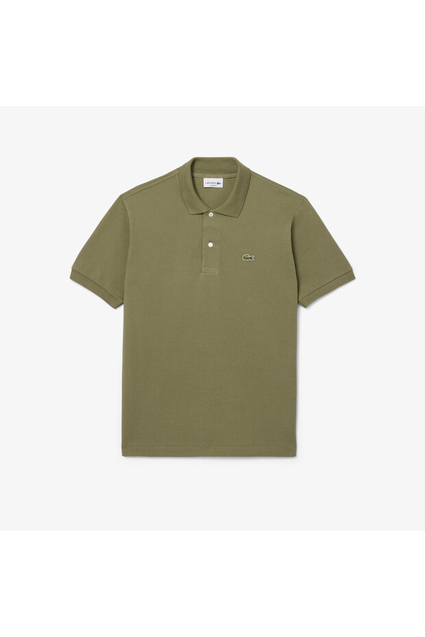 L.12.12 Erkek Classic Fit Haki Polo - 4