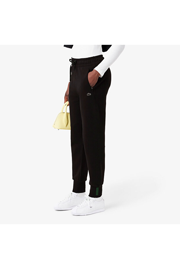 Kadın Tapered Fit Siyah Eşofman Altı - 2