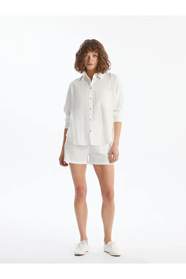 LCW Vision Loose Fit Kadın Gömlek - 2