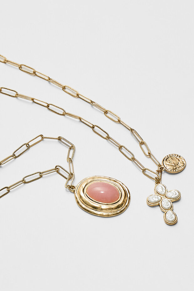 2'li sembollü kolye seti - 4