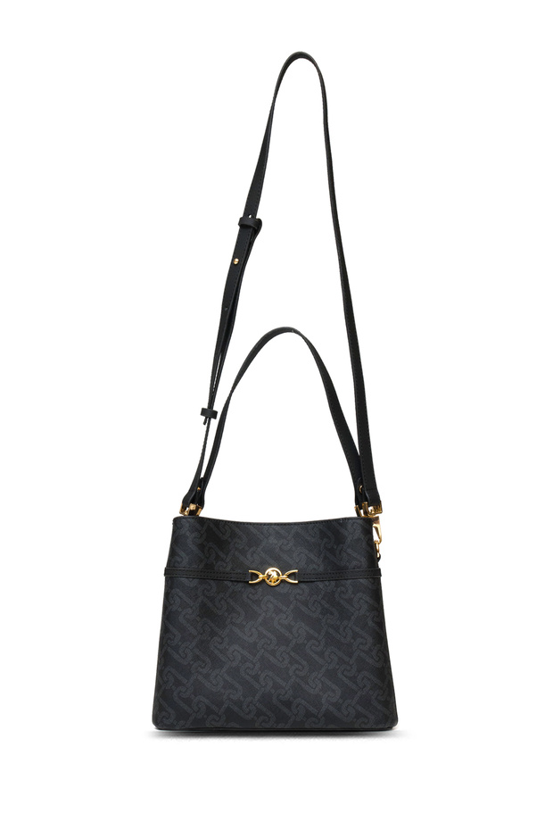 Women's Black Shoulder Bag Us25107