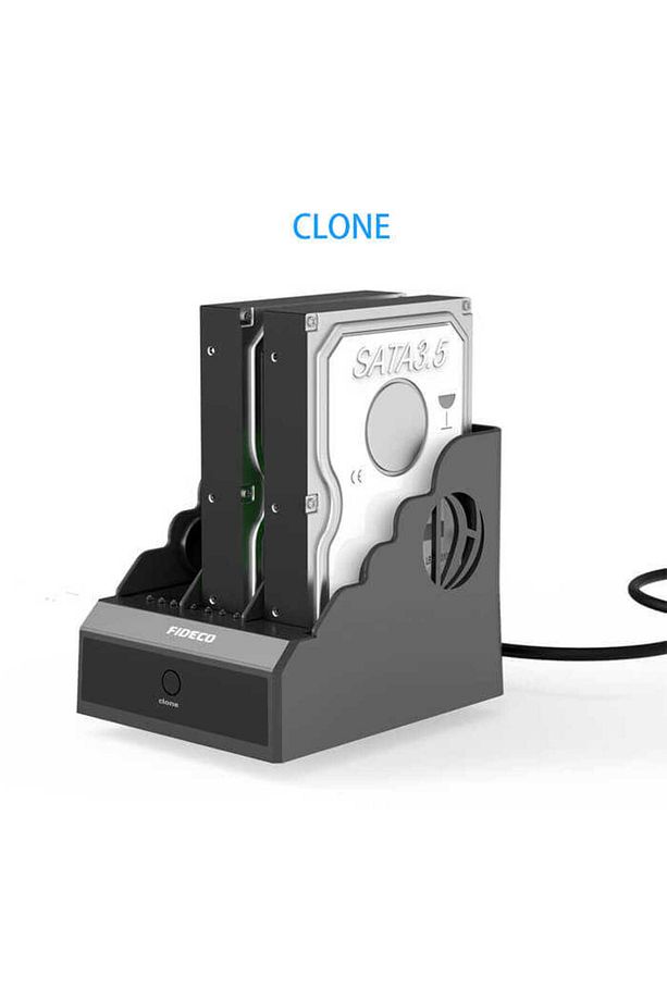 Usb 3.0 Disk Hdd Harddisk Dock Station Sata ve İde Desteği Klon - 5
