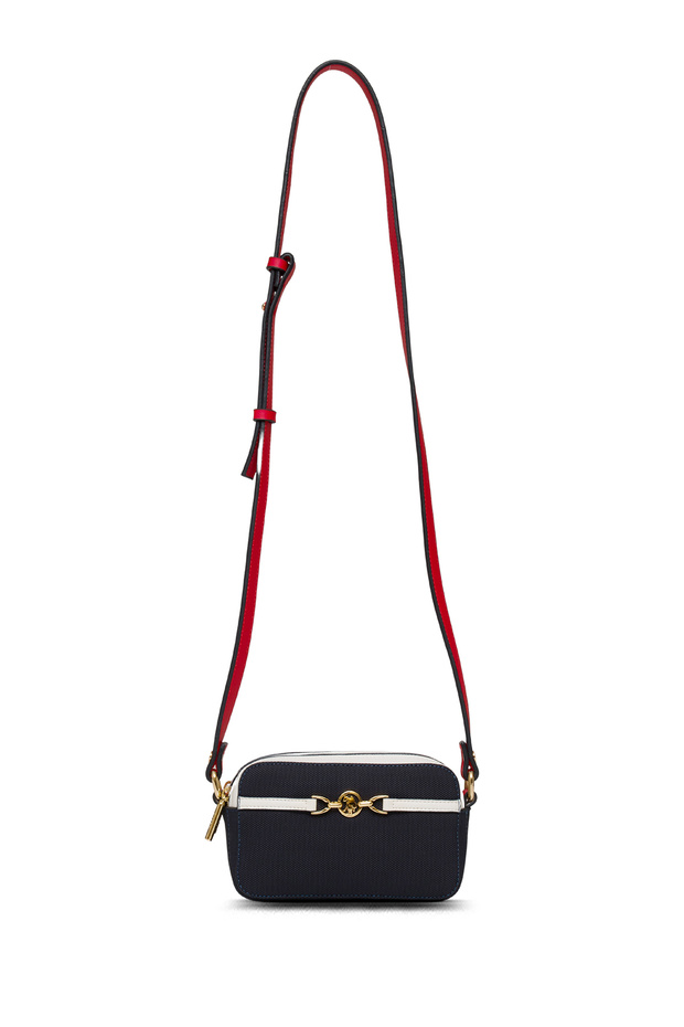 Navy Blue-Red-White Women's Messenger Bag Us25232