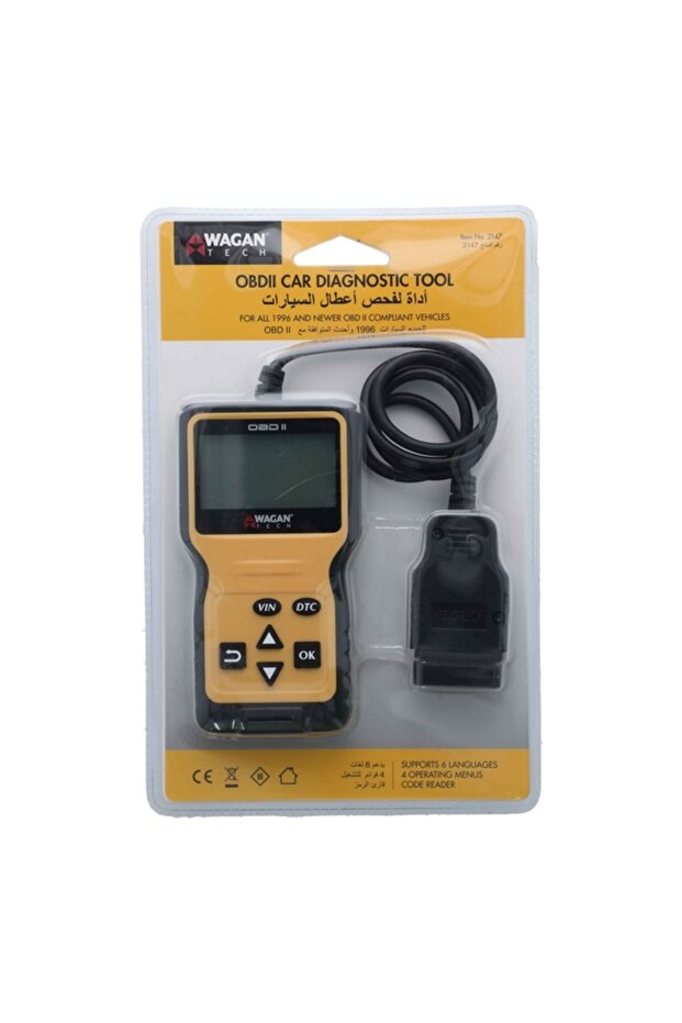 أداة تشخيص أعطال السيارات OBDII رقم 2147