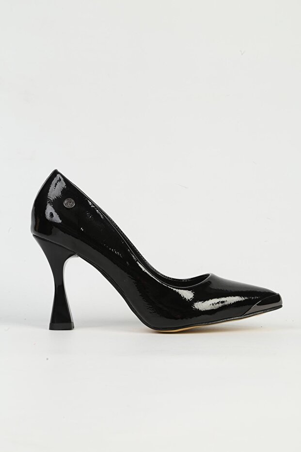 Black Women's Heeled Shoes Pc-54747