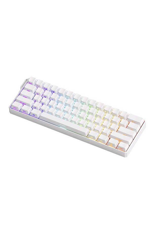 Monsgeek Fun60 Ultra Shine-through White He Manyetik Switch Argb Kablolu Mekanik Klavye - 5