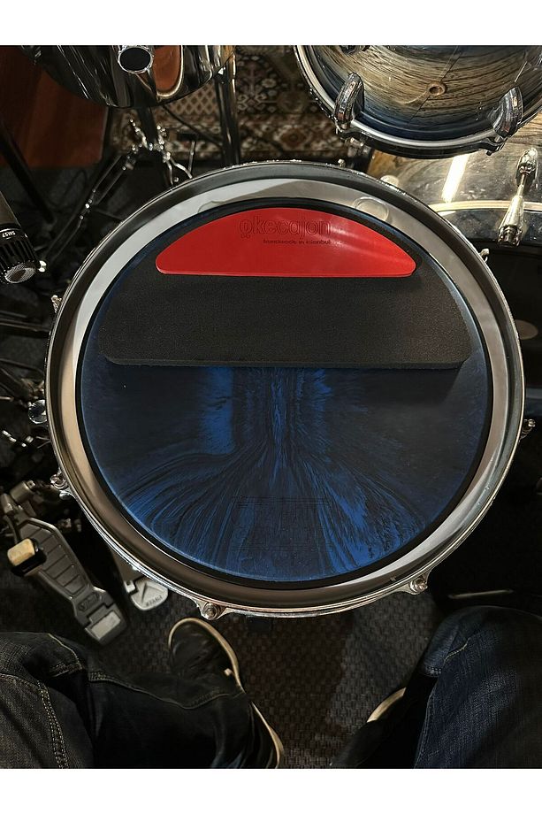 ... Özgür Can Öney İmzalı Practice Pads, 12 İnç Üç Yüzeyli Pad, Davul Çalışma Pedi, Drum Pad - 4