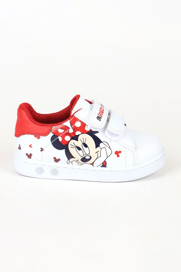 Ilk Adım Ayakkabısı Kız Bebek Ilk Adım Ayakkabısı Ortopedik Ilk Adım Ayakkabısı Işıklı Mickey Mouse - 3