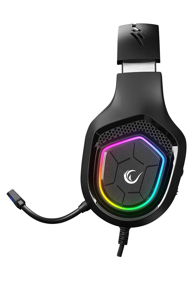 Rm-k90 Vector Rgb Led Type-C 3.5mm PC PS4/5 Telefon Ayarlanabilir Gaming Mikrofonlu Oyuncu Kulaklığı - 3