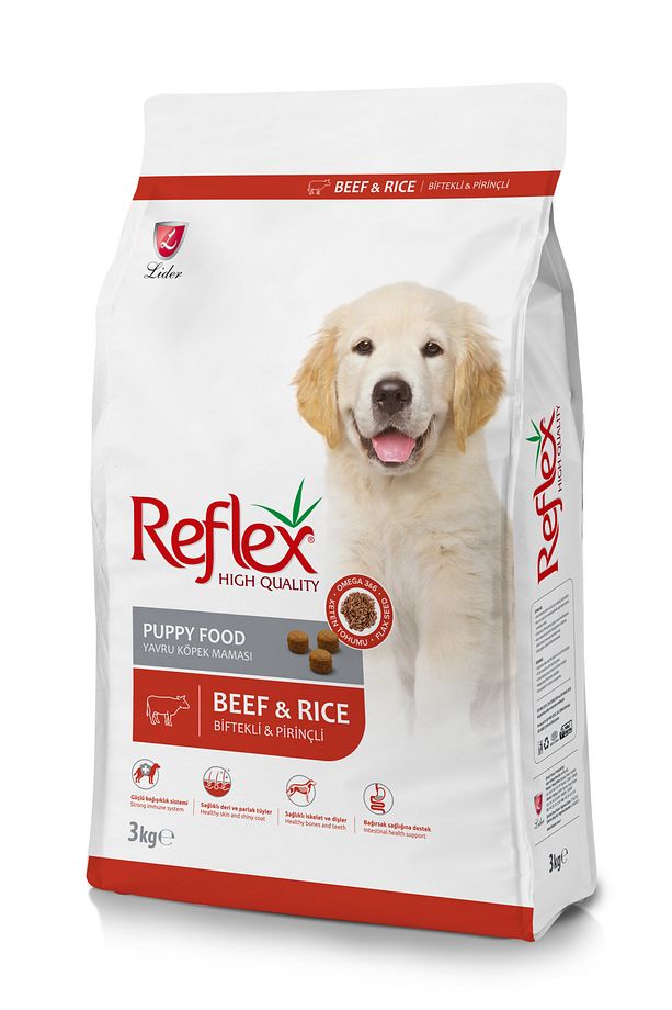 Biftekli Ve Pirinçli Yavru Köpek Maması 15 Kg - 4