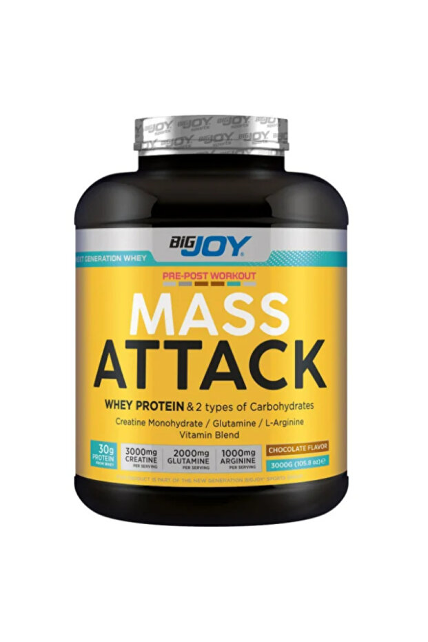 Bigjoy Mass Attack Çikolata Aromalı 3000g