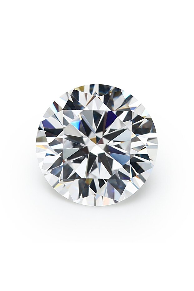 IsRabbit Real Moissanite 1CT D VVS1 6.5MM, Round Brilliant Cut Loose Gemstone, Passes Diamond Tester