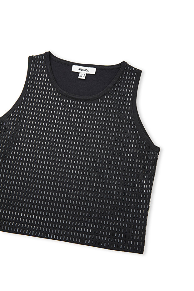 Hotfix baskılı triko - 4